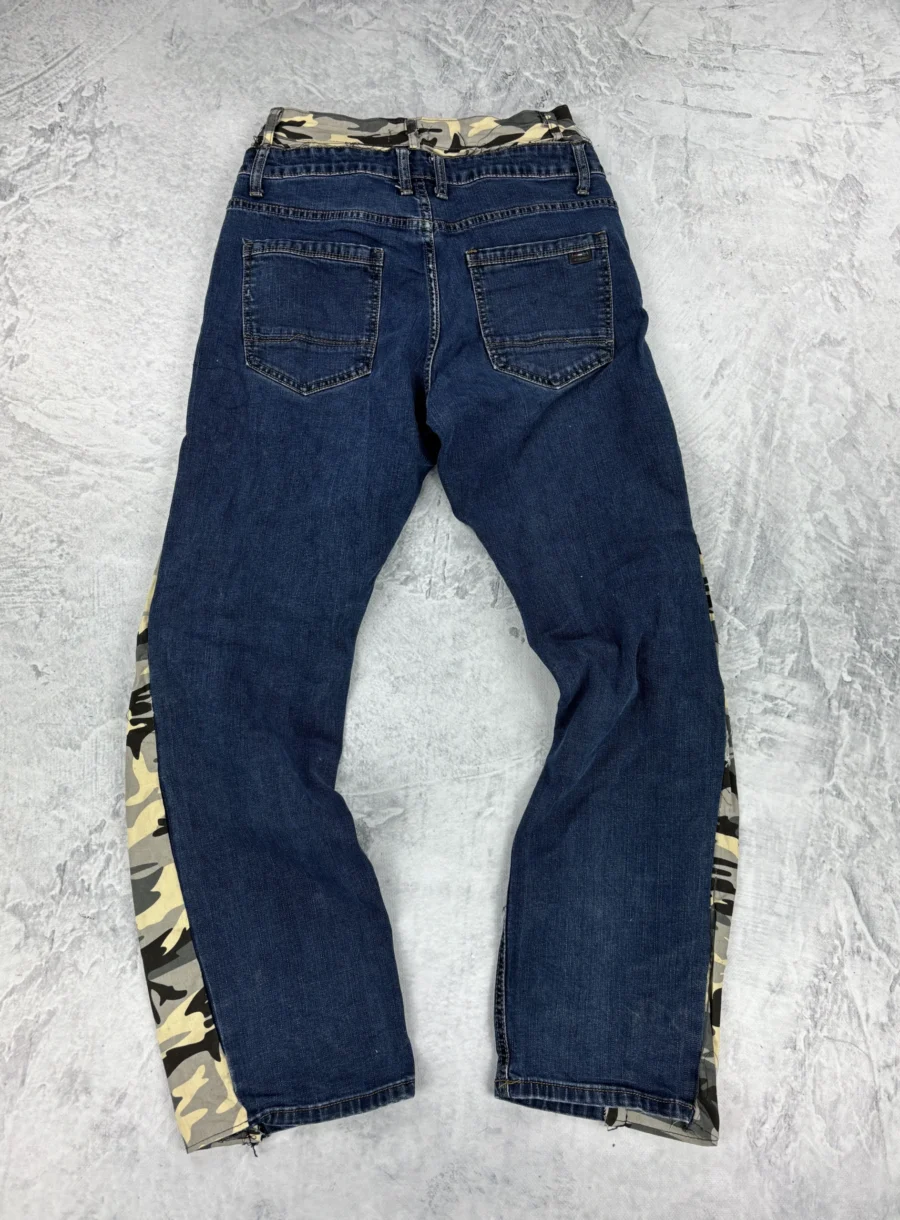 [S] Spodnie opium morro przetarcia jeans - obrazek 3